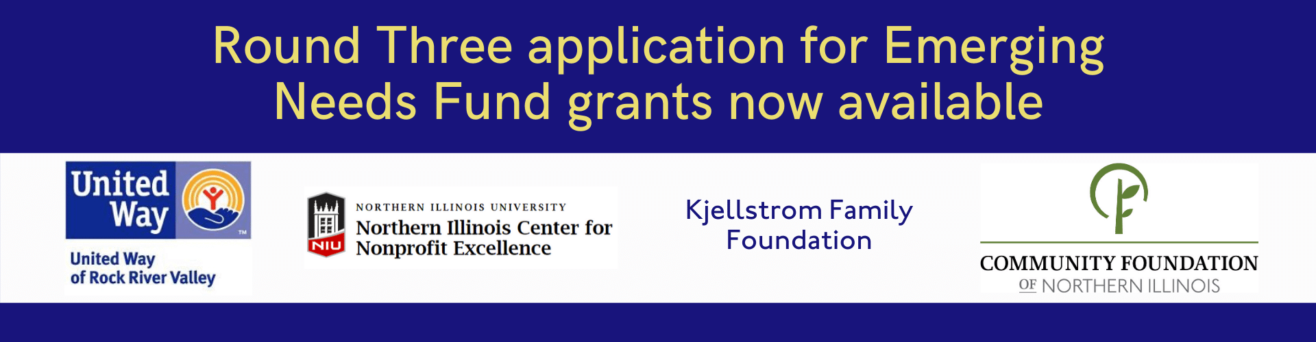 Round Three Application for Emerging Needs Fund Grants Now Available
