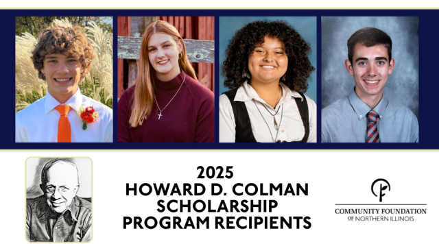 2025 Howard D. Colman Scholarship Recipients headshots