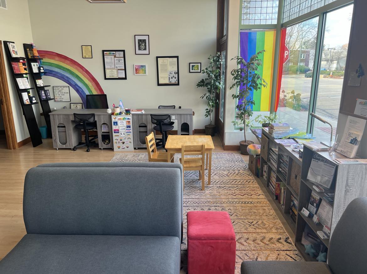 Photo of the inside of the The Liam Foundation office