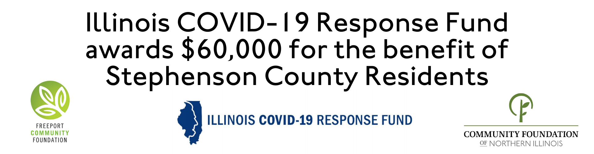 Illinois COVID-19 Response Fund awards $60,000 for the benefit of  Stephenson County Residents