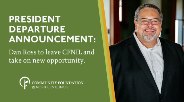Announcing the departure of Dan Ross, CFNIL President since 2020