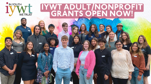 IYWT Adult / Nonprofit Grants Open Now