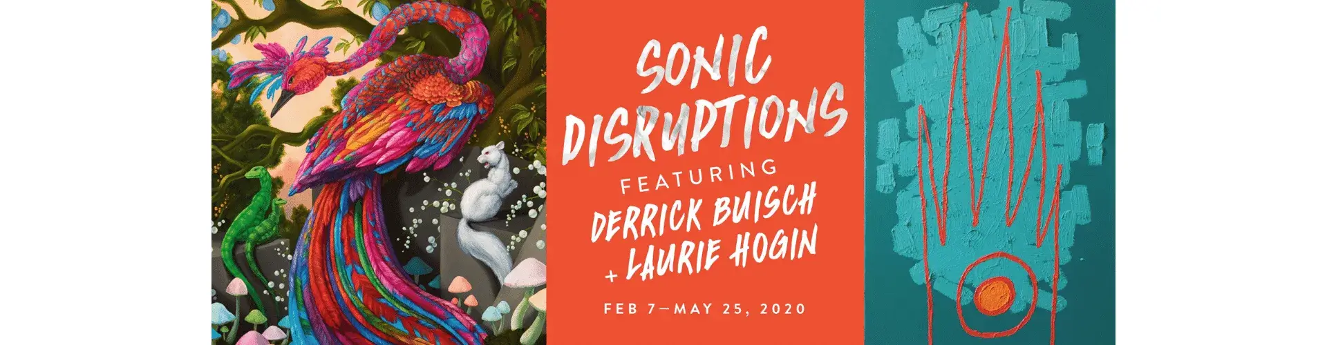 Sonic Disruptions art exhibition supported by a CFNIL Community Grant