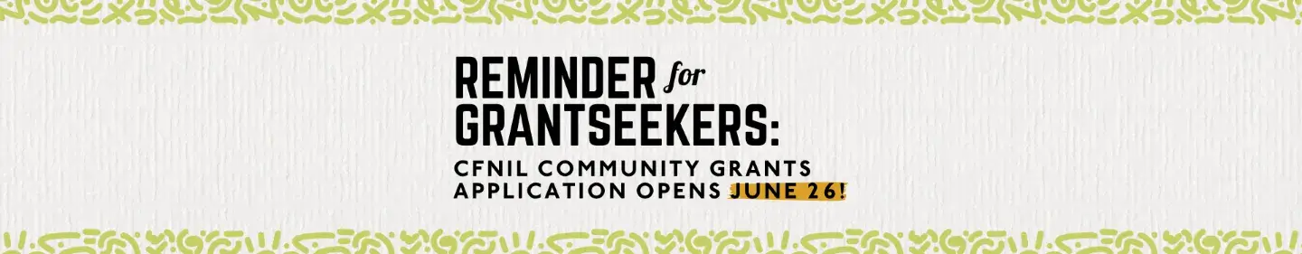 Reminder Community Grants opens June 26