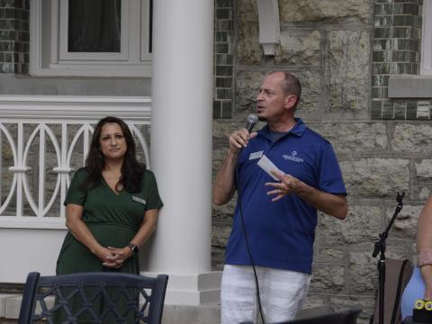 President speaking