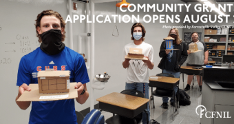 Community Grants Application will open August 2