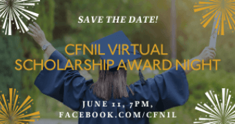 Save the date for the CFNIL Scholarship Award Night