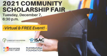 2021 Community Scholarship Fair - a virtual and free event - December 7, 6-8pm
