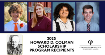 2025 Howard D. Colman Scholarship recipients headshots