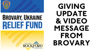 Brovary, Ukraine Relief Fund - Giving Update & Video Message from Brovary
